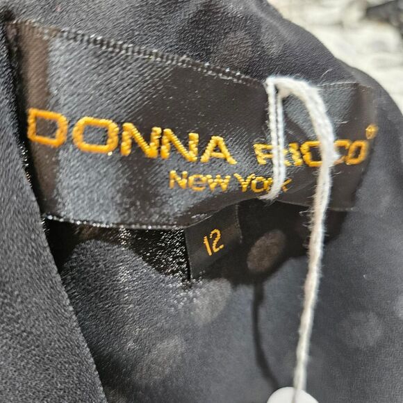 y2k boho whimsigoth black white asymmetrical skirt - Picture 3 of 3